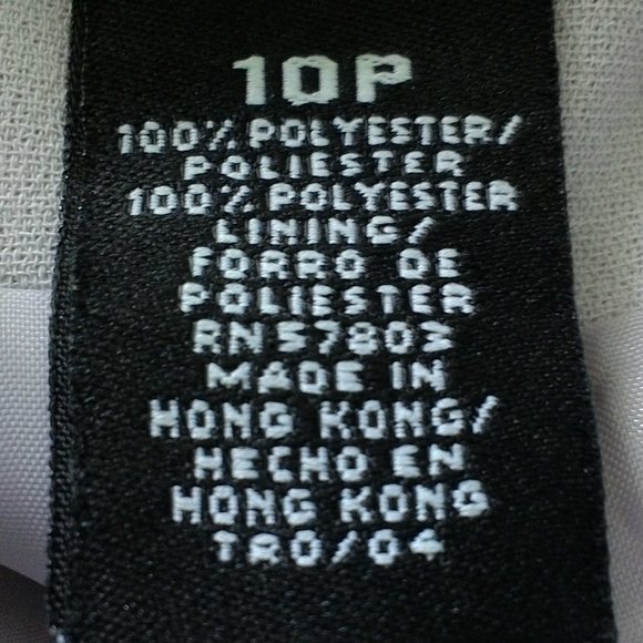 Sag Harbor deep rose flowered jacket size 8P - Picture 5 of 5